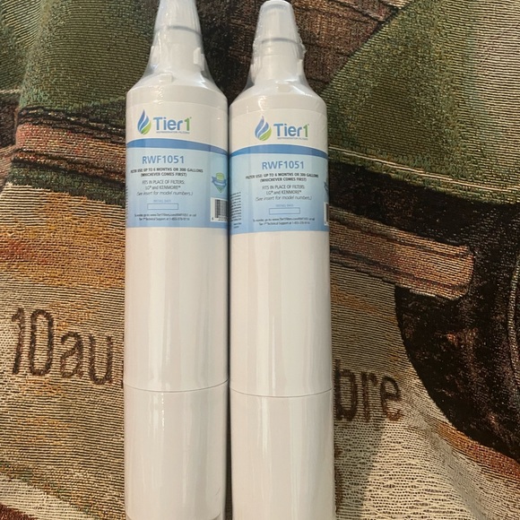 Lot of 2 Tier 1 Refrigerator Water Filters RWF1051 KENMORE LG NEW - Picture 5 of 8